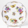 Herend Victoria dessert plate light blue edge 517-0-00 VBO-Y6