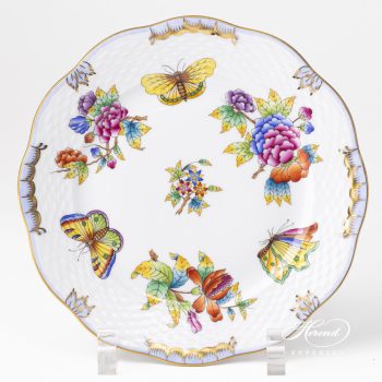 Herend Victoria dessert plate light blue edge 517-0-00 VBO-Y6
