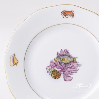 Herend Bermuda Fishes Bread Plate 20515-0-00 ATLA-3