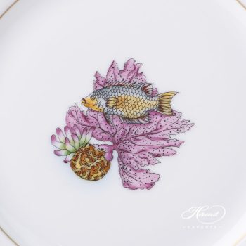 Herend Bermuda Fishes Bread Plate 20515-0-00 ATLA-3