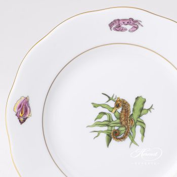 Herend Bermuda Fishes Bread Plate 20515-0-00 ATLA-4