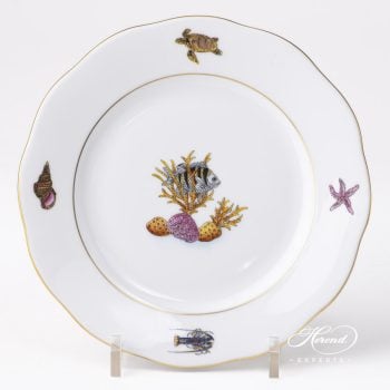 Herend Bermuda Fishes Bread Plate 20515-0-00 ATLA-5