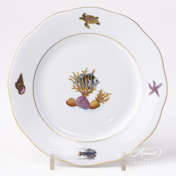 Herend Bermuda Fishes Bread Plate 20515-0-00 ATLA-5