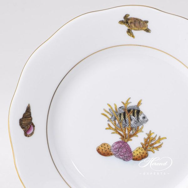 Herend Bermuda Fishes Bread Plate 20515-0-00 ATLA-5