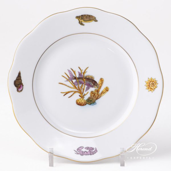 Herend Bermuda Fishes Bread Plate 20515-0-00 ATLA-6
