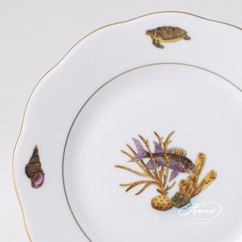 Herend Bermuda Fishes Bread Plate 20515-0-00 ATLA-6