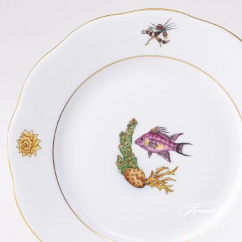 Herend Bermuda Fishes Bread Plate 20515-0-00 ATLA-1