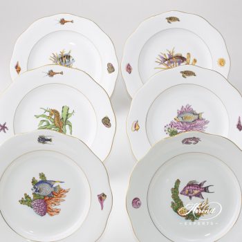 Herend Bermuda Fishes Dessert plate 20520-00 ATLA1