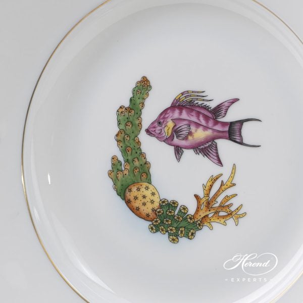 Herend Bermuda Fishes Dessert plate 20520-00 ATLA1