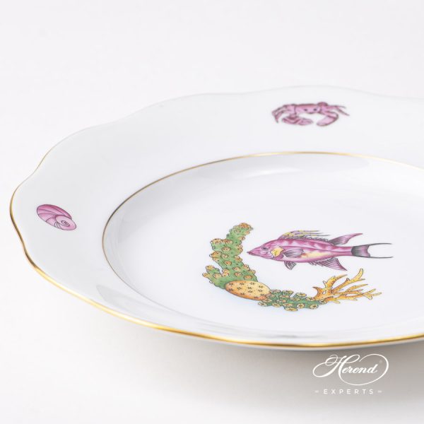 Herend Bermuda Fishes Dessert plate 20520-00 ATLA1