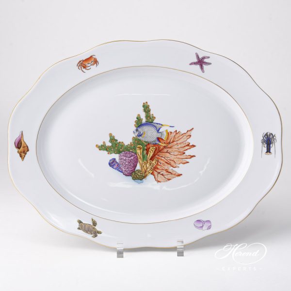 Herend Bermuda Fishes Oval Dish 20101-0-00 ATLA2