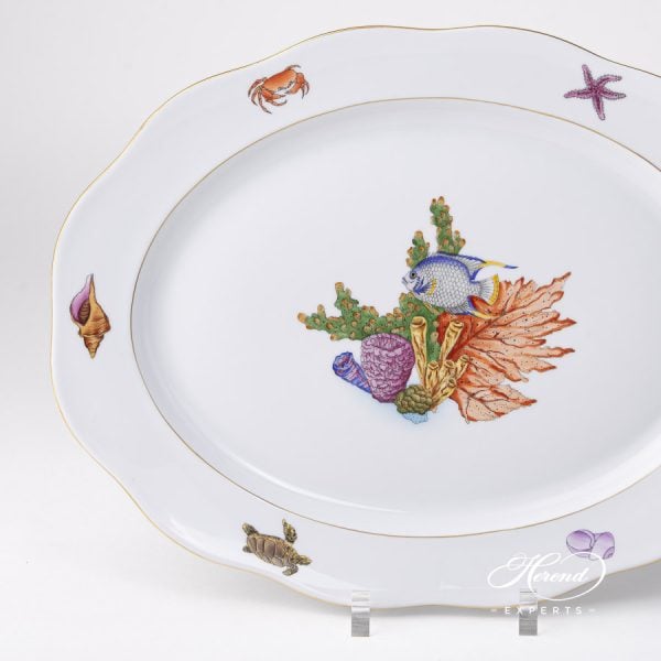 Herend Bermuda Fishes Oval Dish 20101-0-00 ATLA2
