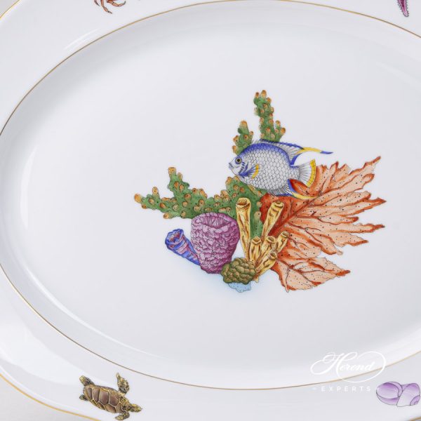 Herend Bermuda Fishes Oval Dish 20101-0-00 ATLA2