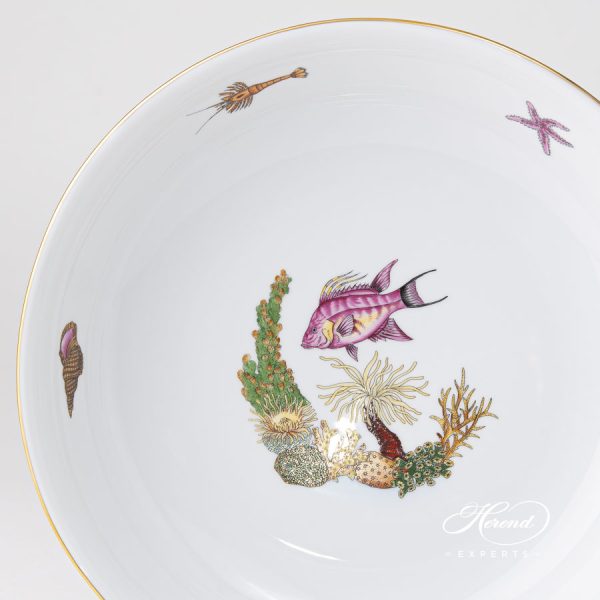 Herend Bermuda Fishes Vegetable Dish 2147-00 ATLA1