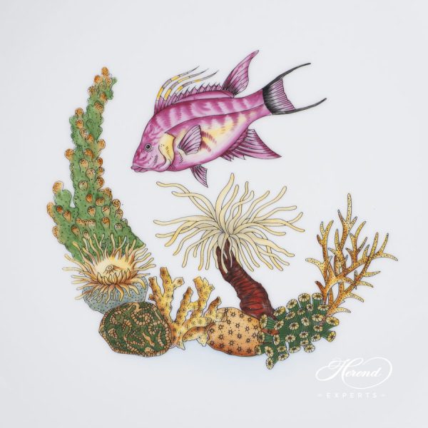 Herend Bermuda Fishes Vegetable Dish 2147-00 ATLA1