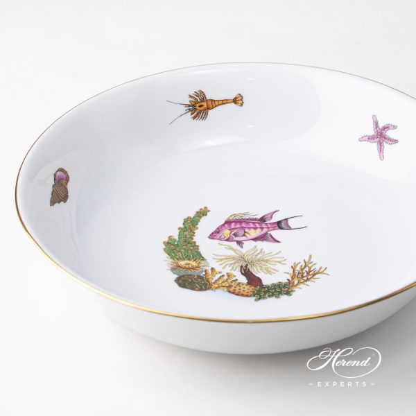 Herend Bermuda Fishes Vegetable Dish 2147-00 ATLA1