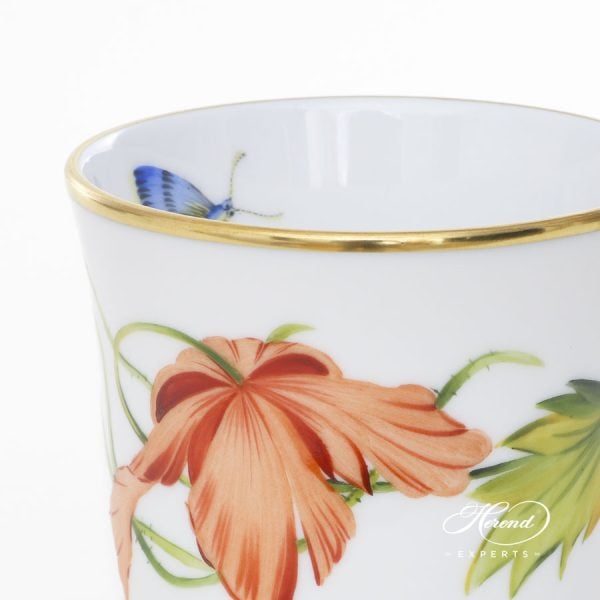 Herend Milkmug American Wildfowers Poppy 2729-0-00 FLA-PO
