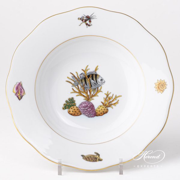 Herend Seahorse Soup Plate 20505-0-00 ATLA-5