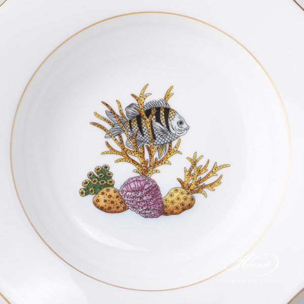 Herend Seahorse Soup Plate 20505-0-00 ATLA-5