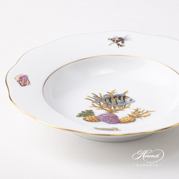 Herend Seahorse Soup Plate 20505-0-00 ATLA-5