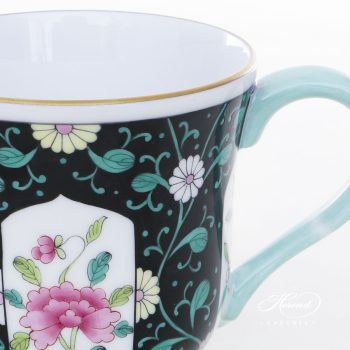 Herend Milk mug Siang Noir Black Dynasty 2729-0-00 SN