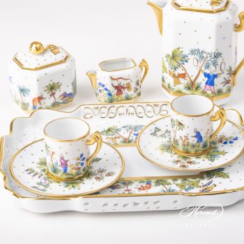 Asian Garden Coffee set FODO Oriental Showmen