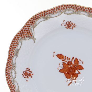 Herend breakfast plate Chinese Bouquet Orange 519-0-00 AOG-ETH