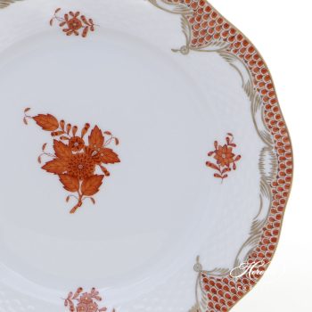 Herend breakfast plate Chinese Bouquet Orange 519-0-00 AOG-ETH
