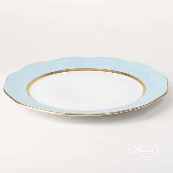 Herend Charger plate Turquoise 20158 CTQ01