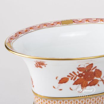 Herend Chinese Bouquet Apponyi Empire Vase Orange 6409000 AOG+VH3