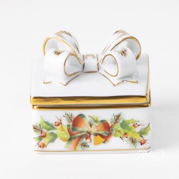 Herend Christmas Gift Box 6097-0-07 NOEL