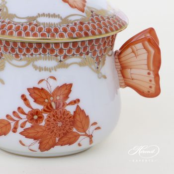 Herend Creamer Chinese Bouquet Orange 2385-0-91 AOG-ETH
