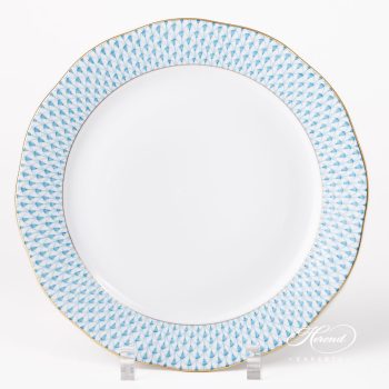 Herend Meat plate Turquoise Fishnet 20524 VHTQ