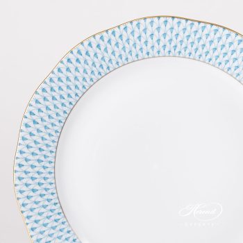 Herend Meat plate Turquoise Fishnet 20524 VHTQ