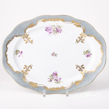 Julia Oval Dish of Herend 20101-0-00 JULIA