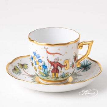 Herend Coffee Cup Asian Garden - Oriental Showmen 20706-0-00 FODO
