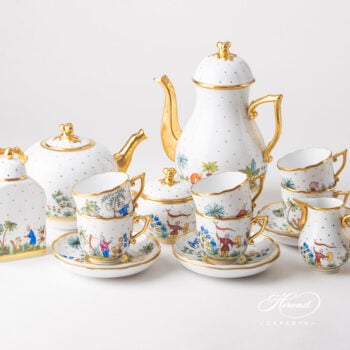 Herend Coffee Set Asian Garden - Oriental Showmen FODO