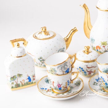 Herend Coffee Set Asian Garden - Oriental Showmen FODO