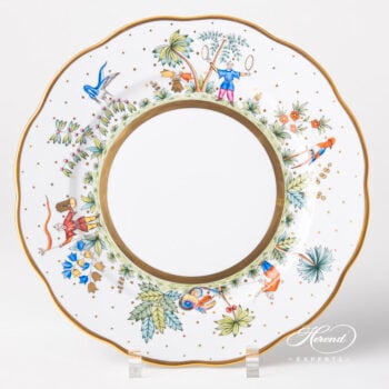 Herend Meat plate Asian Garden - Oriental Showmen 20527-0-00 FODO