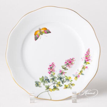 Herend Pink Flower Dessert Plate 20519 PLMP-3