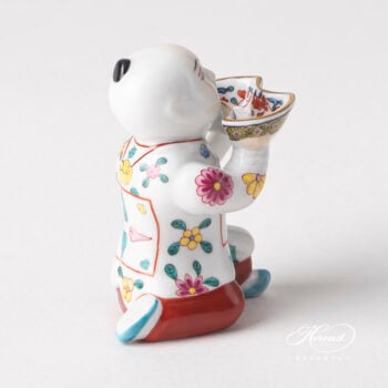 Herend Salt Cellar Kneeing Servant 5653 C