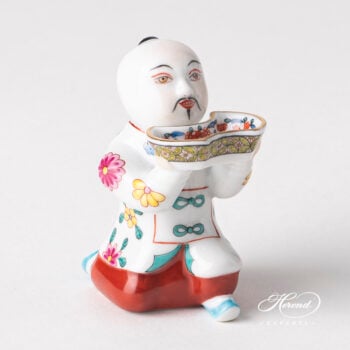 Herend Salt Cellar Kneeing Servant 5653 C