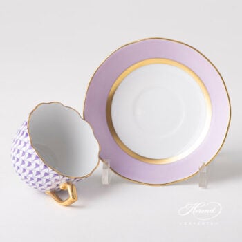 Herend Fishnet Espresso Cup Lilac 20711-0-00 VHL CL01