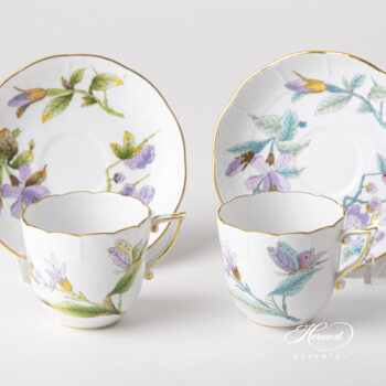 Herend Royal Garden Turquoise Coffee Cup 706-0-00 EVICTF2