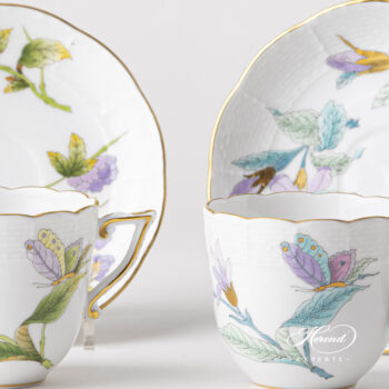 Herend Royal Garden Turquoise Coffee Cup 706-0-00 EVICTF2