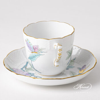 Herend Royal Garden Turquoise Coffee Cup 706-0-00 EVICTF2