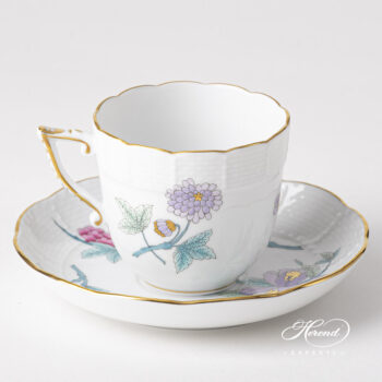 Herend Royal Garden Turquoise Coffee Cup 706-0-00 EVICTF2