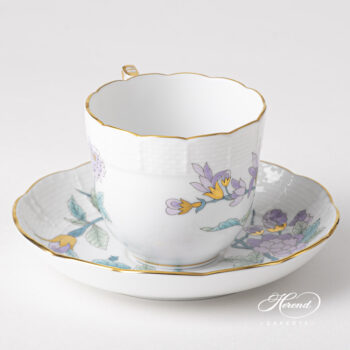 Herend Royal Garden Turquoise Coffee Cup 706-0-00 EVICTF2