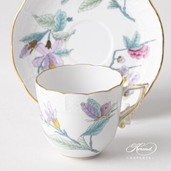 Herend Royal Garden Turquoise Coffee Cup 706-0-00 EVICTF2