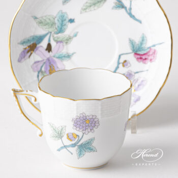 Herend Royal Garden Turquoise Coffee Cup 706-0-00 EVICTF2